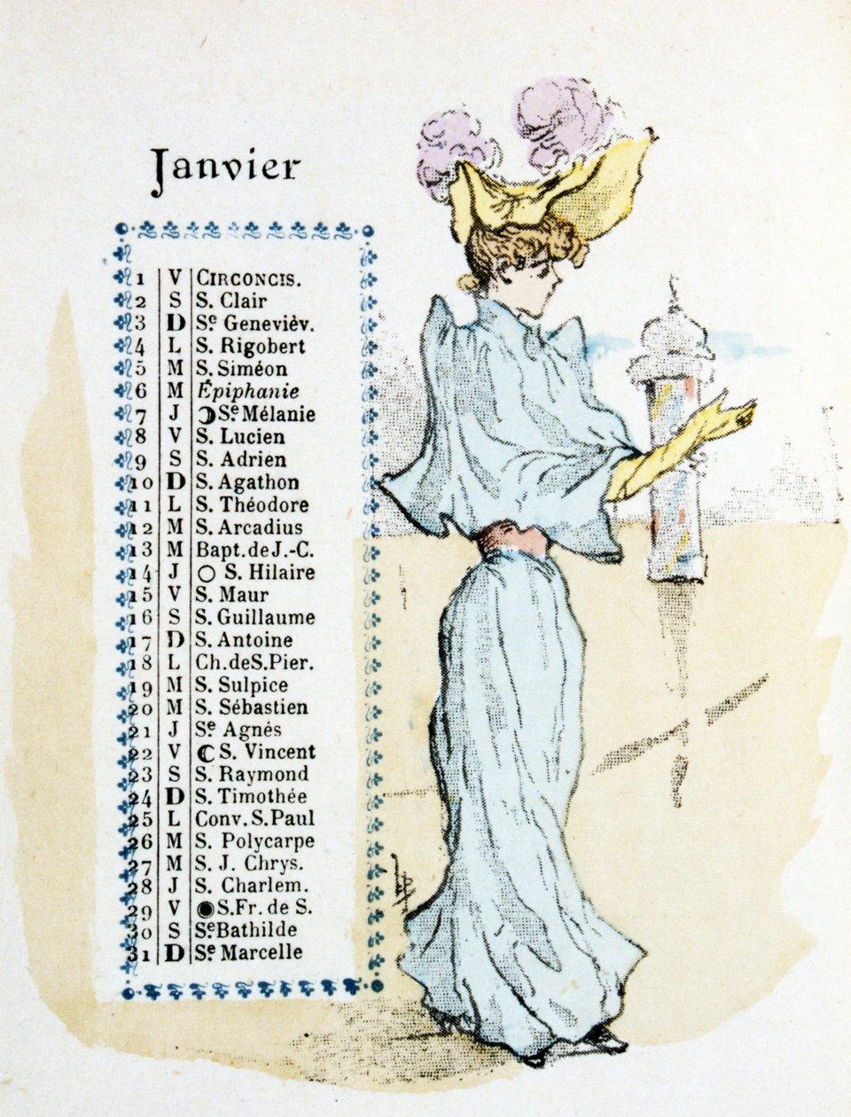 Janvier - Henri Boutet