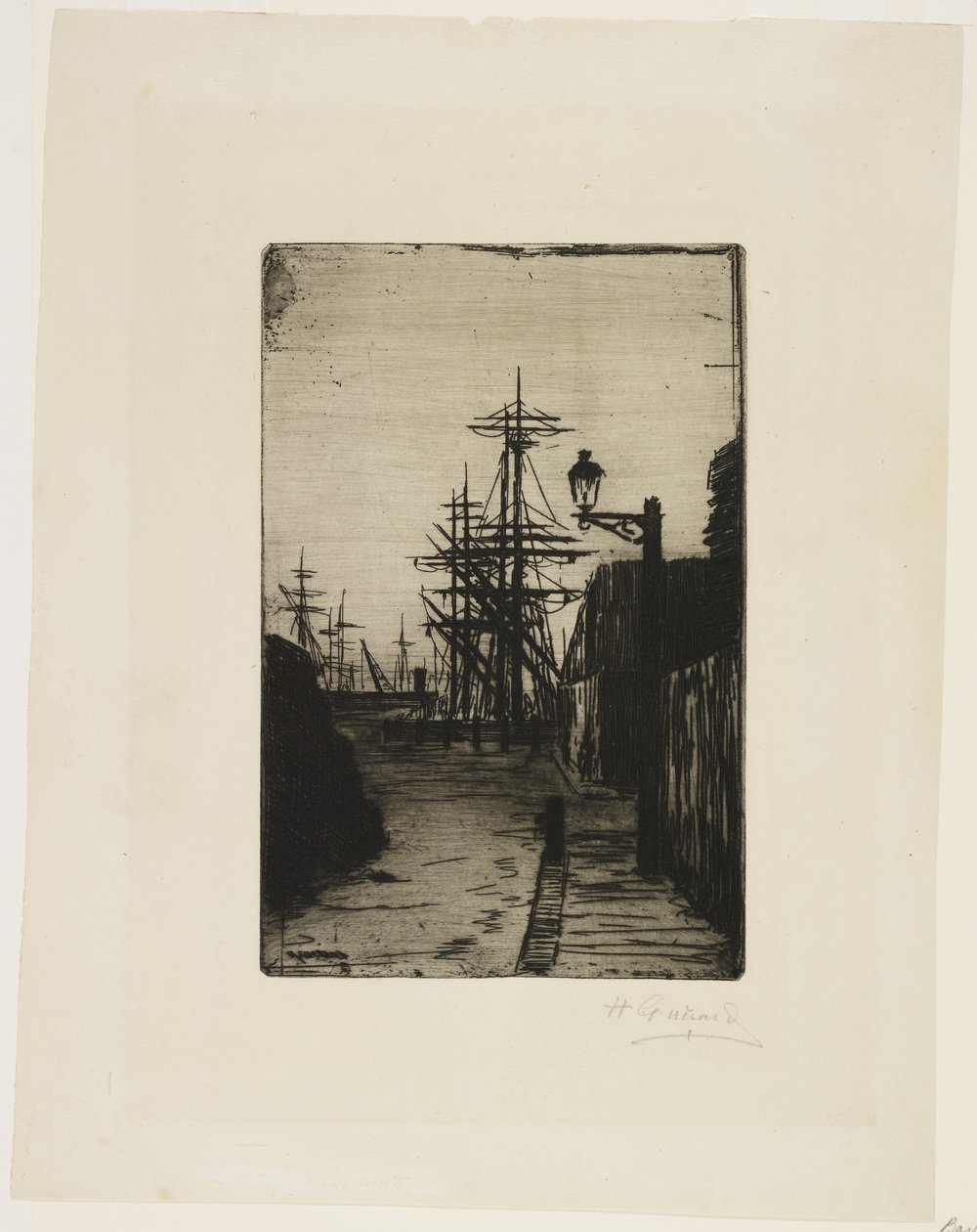 Docks - Henri Charles Guérard