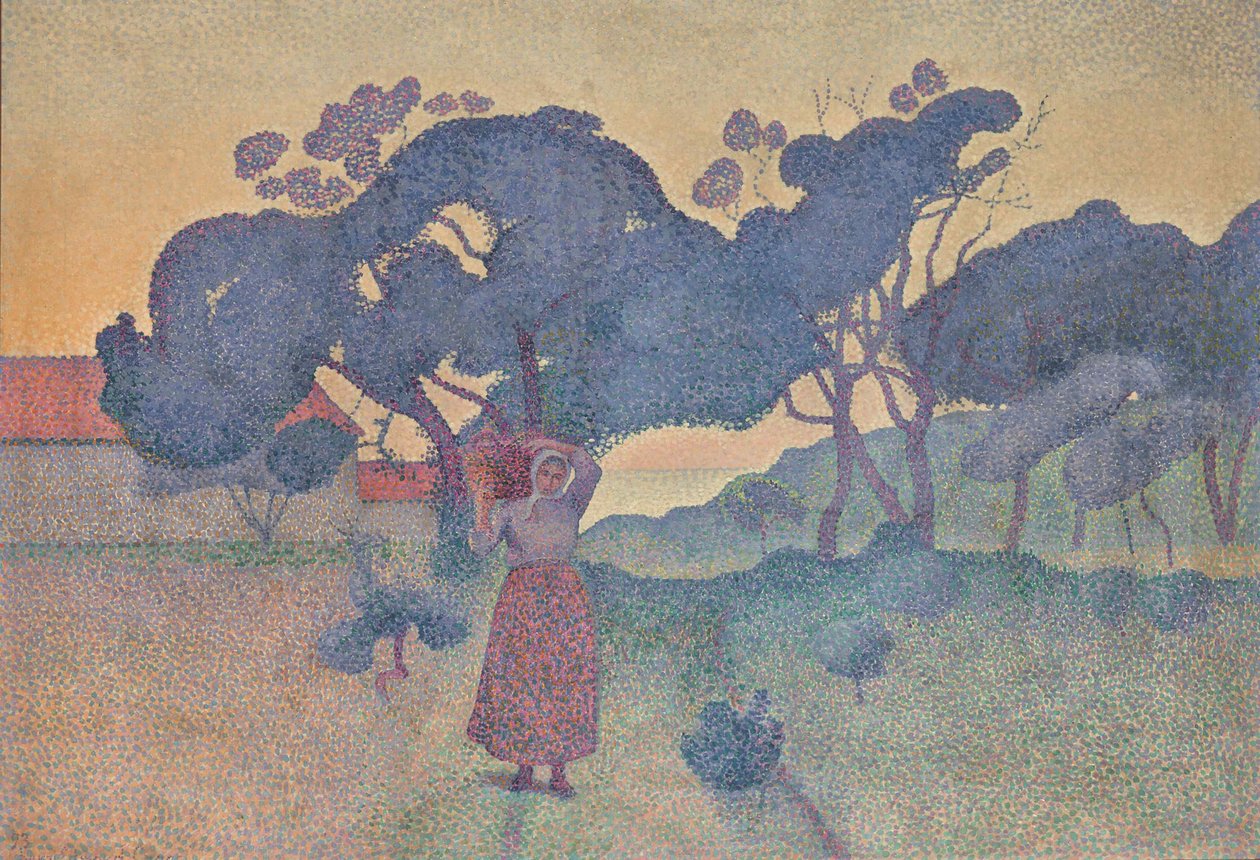 La Ferme Soir - Henri Edmond Cross