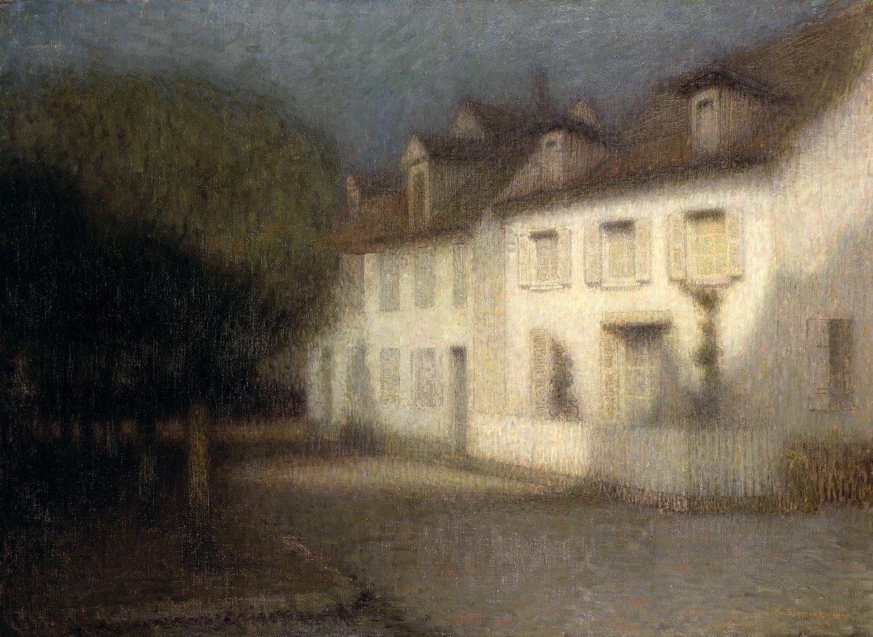 La maison, 1900 - Henri Eugene Augustin Le Sidaner