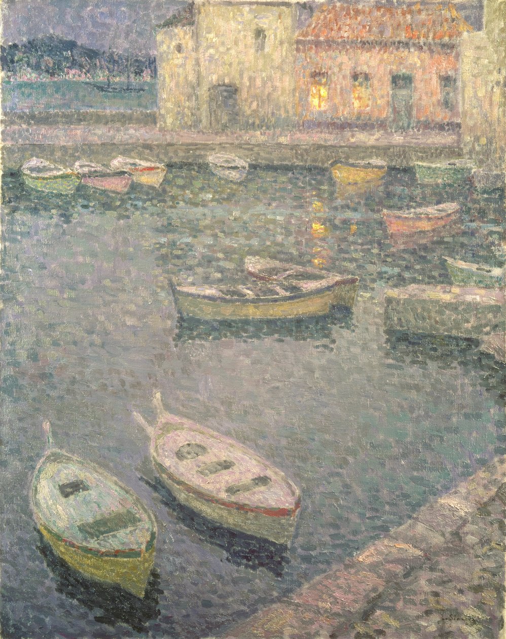 Villefranche-sur-Mer - Henri Eugene Augustin Le Sidaner