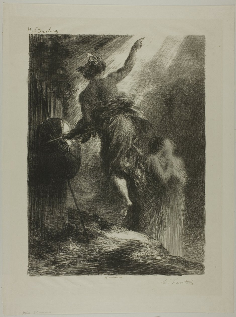 Italie! - Ignace Henri Jean Fantin Latour