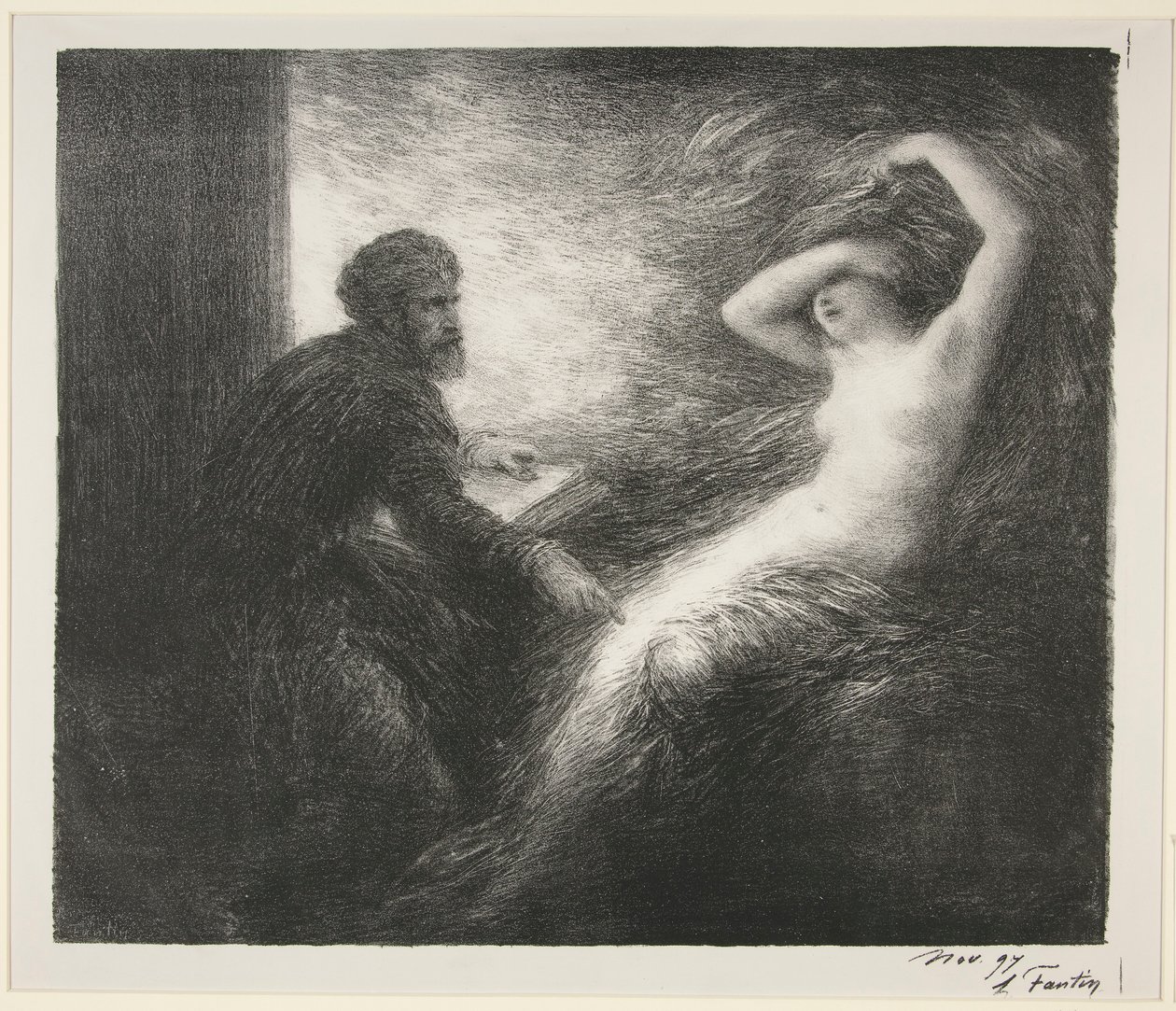 Parsifal : Acte II. Évocation de Kundry - Ignace Henri Jean Fantin Latour