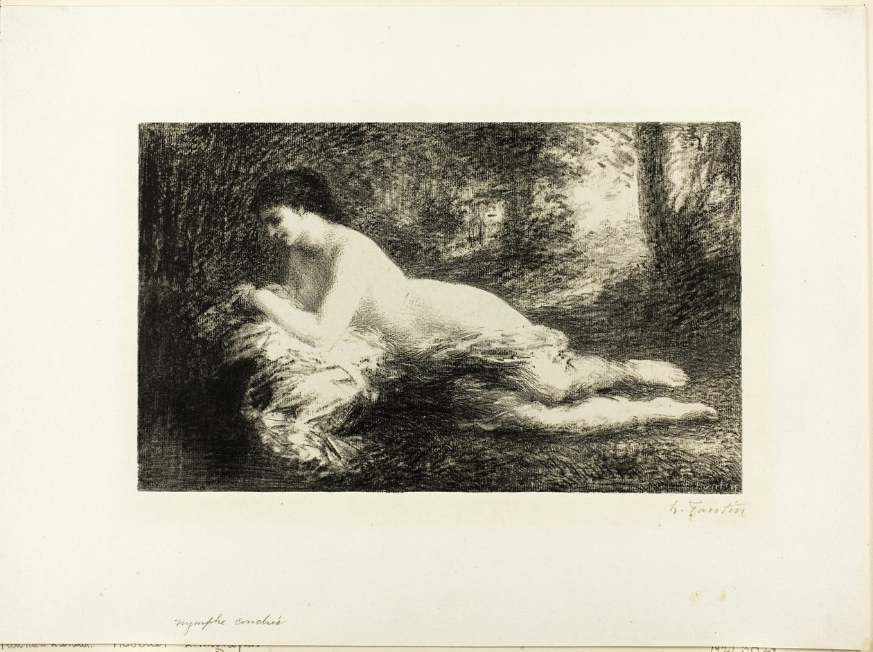 Rêverie - Ignace Henri Jean Fantin Latour