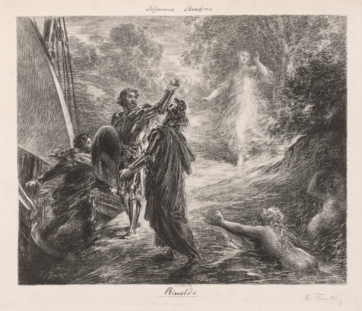 Rinaldo - Ignace Henri Jean Fantin Latour