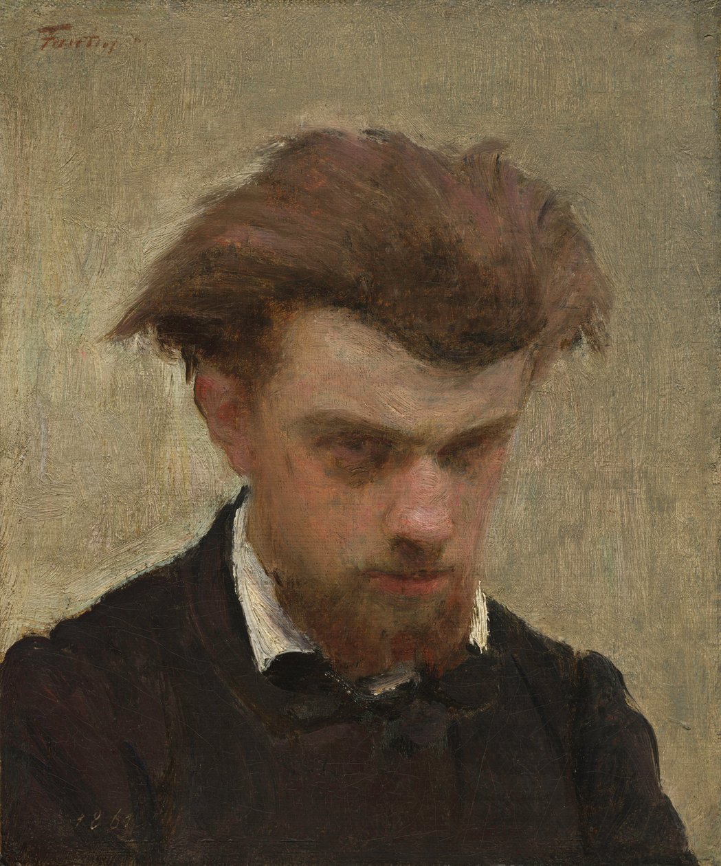Autoportrait - Ignace Henri Jean Fantin Latour