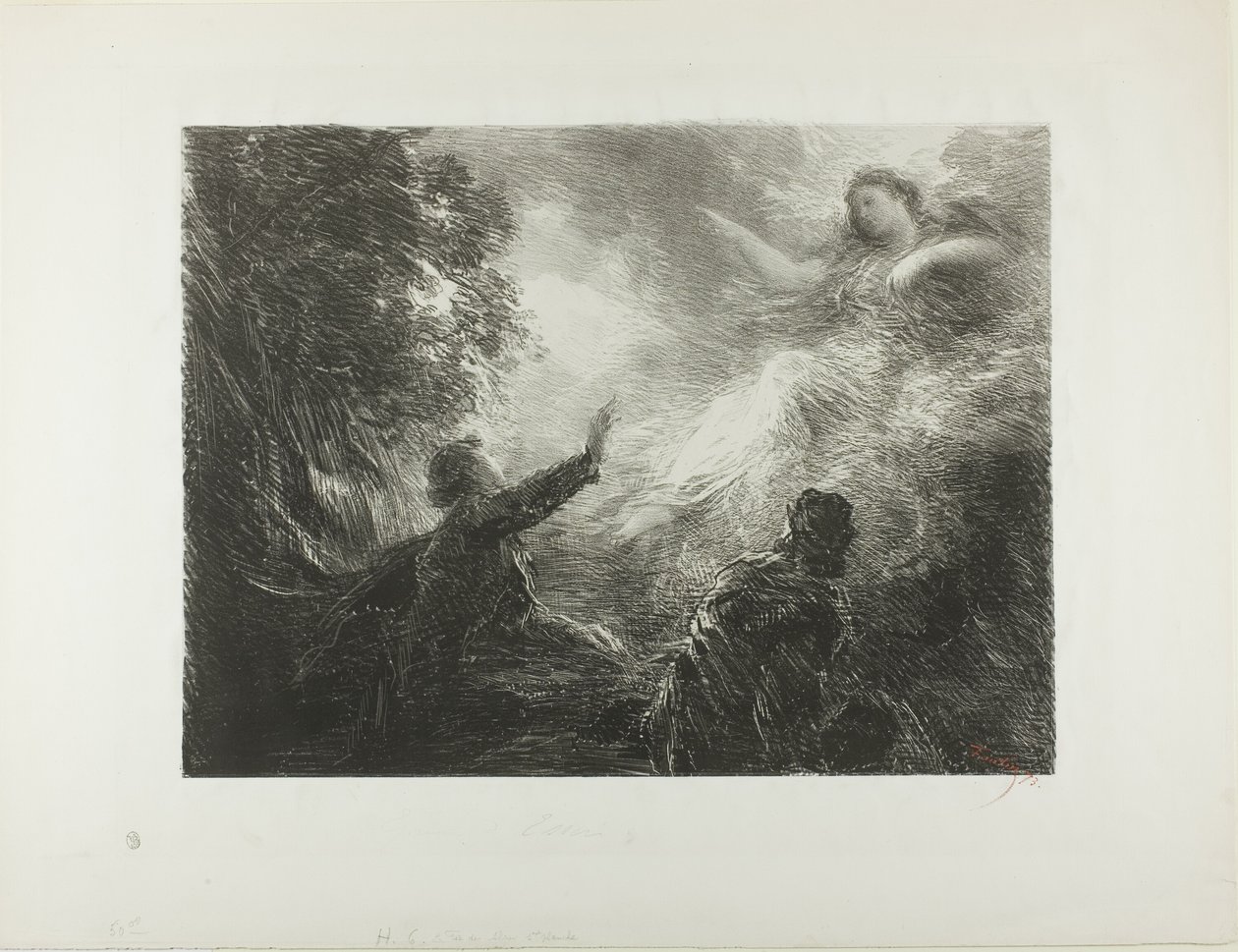 La Fée des Alpes - Ignace Henri Jean Fantin Latour