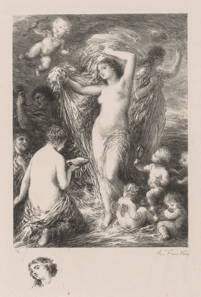 Vénus Anadyomène - Ignace Henri Jean Fantin Latour