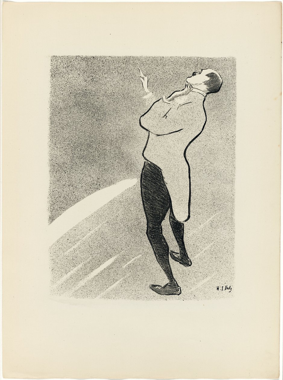Kam-Hill, de Le Café-Concert - Henri Gabriel Ibels