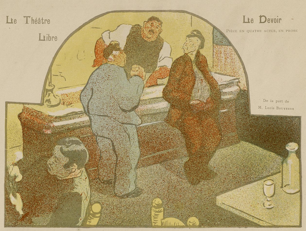 Le Théâtre Libre: Le Devoir - Henri Gabriel Ibels