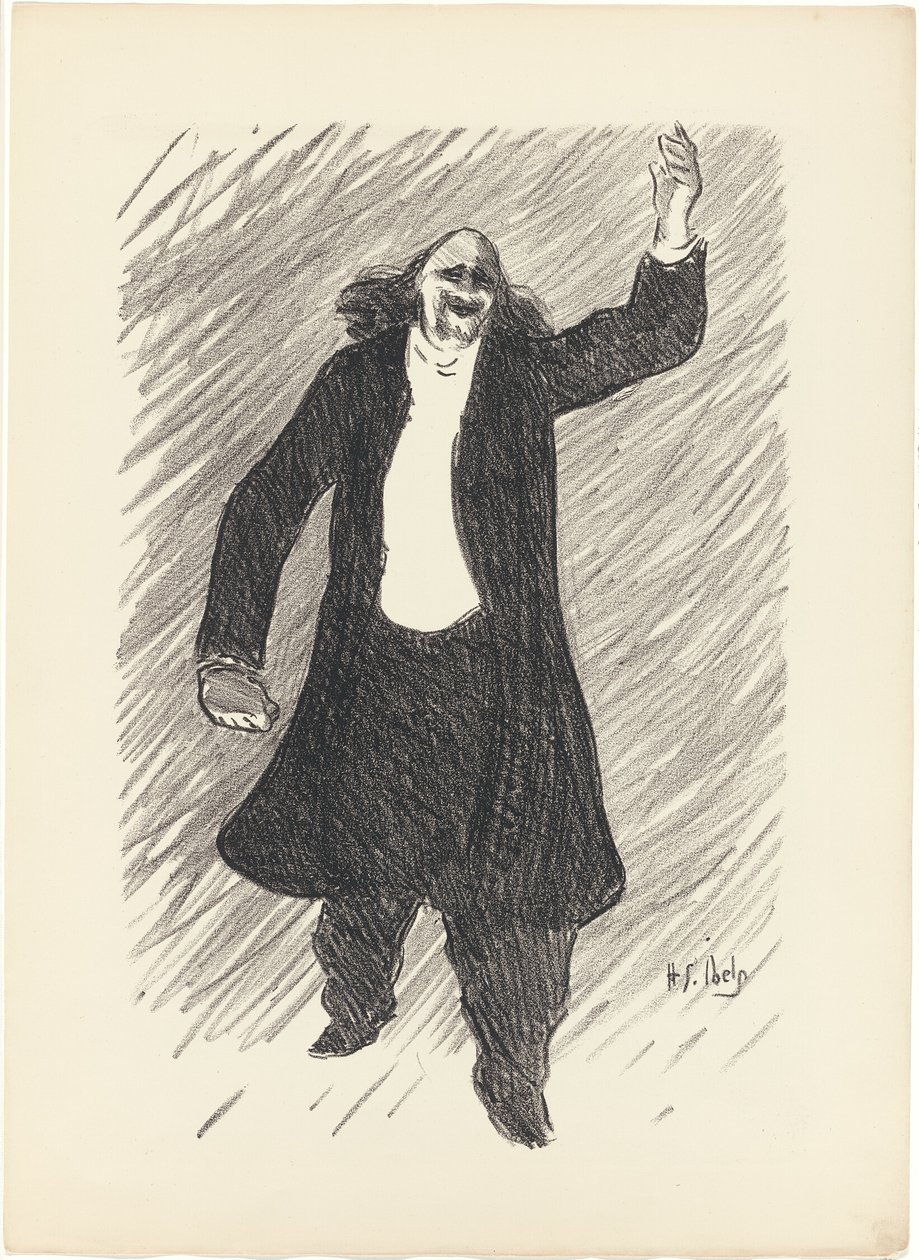 Marcel Legay, extrait de Le Café-Concert - Henri Gabriel Ibels
