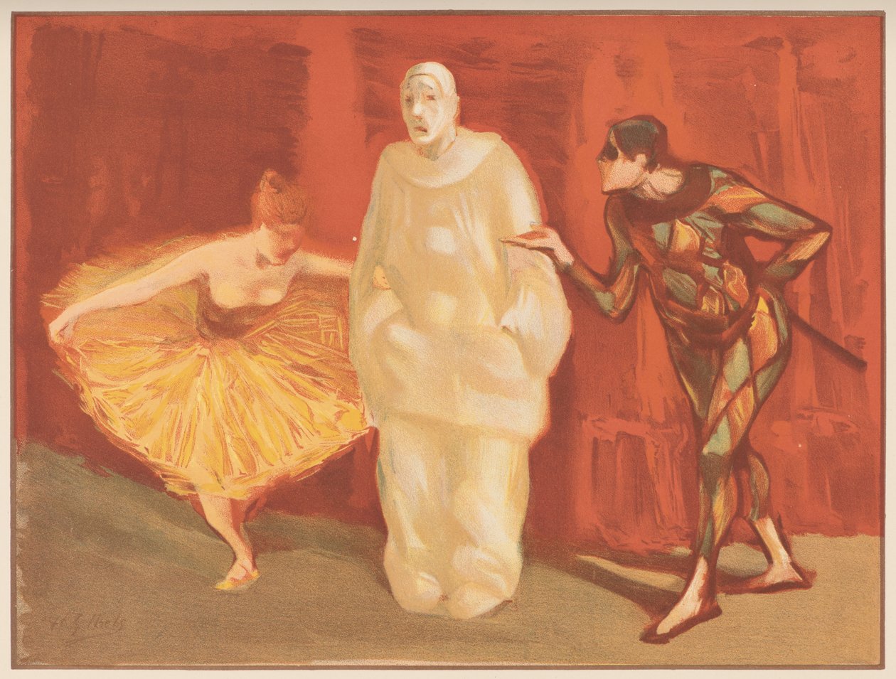 Pantomime - Henri Gabriel Ibels