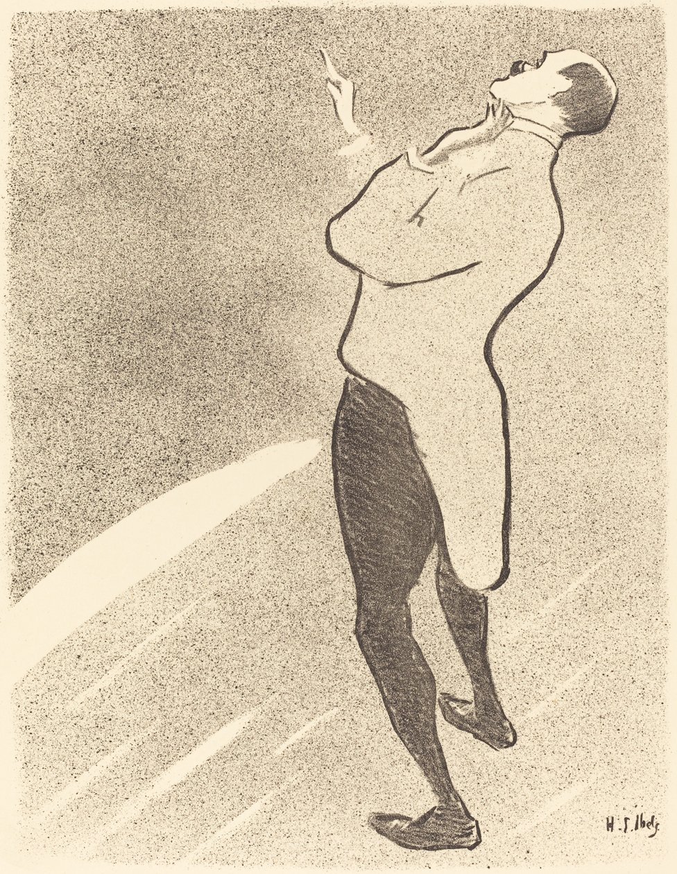 Chanteur - Henri Gabriel Ibels
