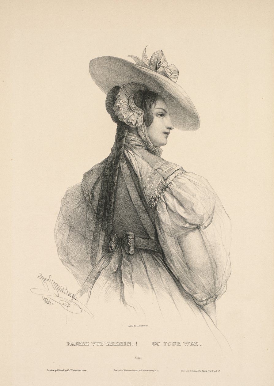 Allez votre chemin, 1833 - Henri Grevedon