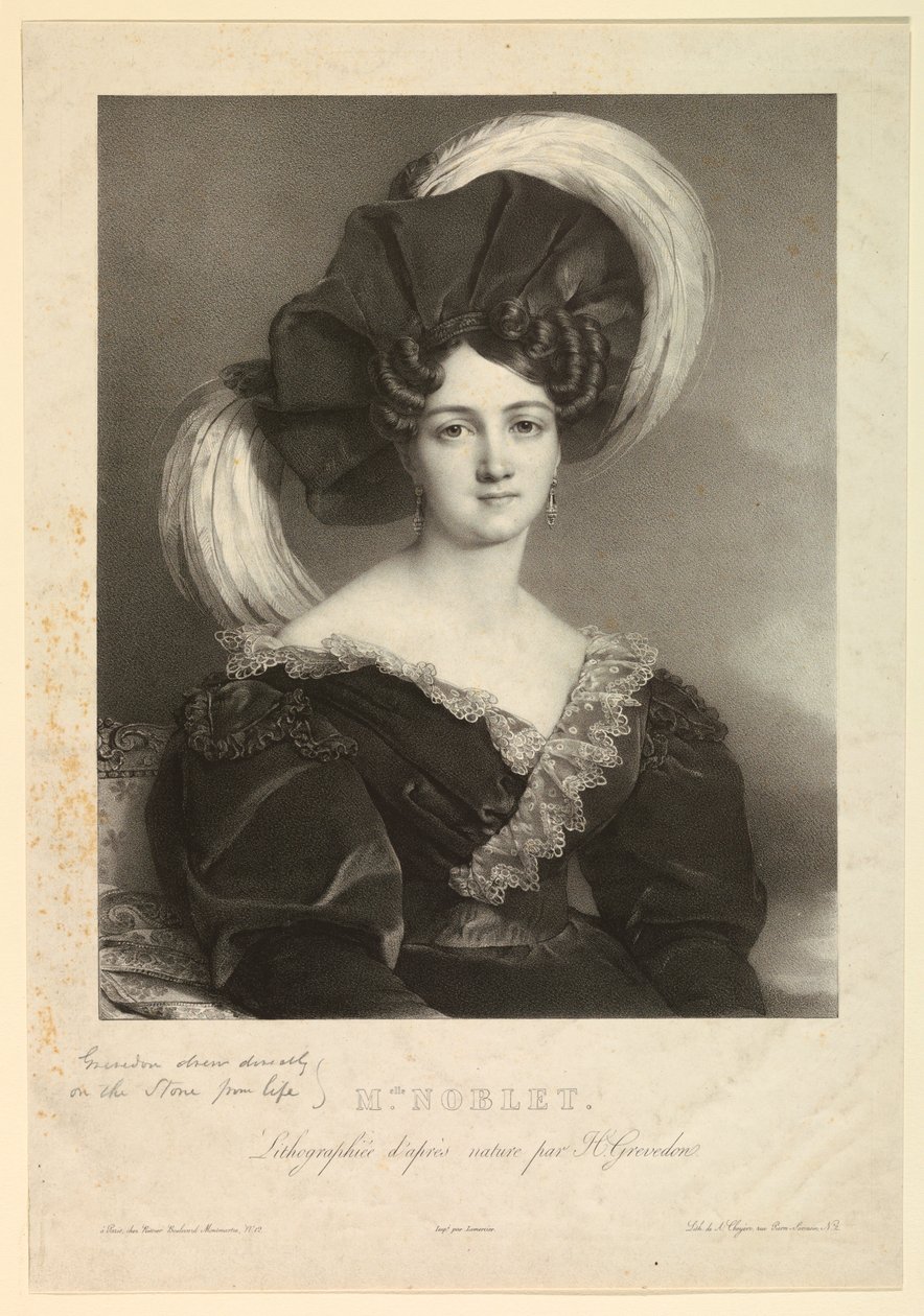 Melle Noblet - Henri Grevedon