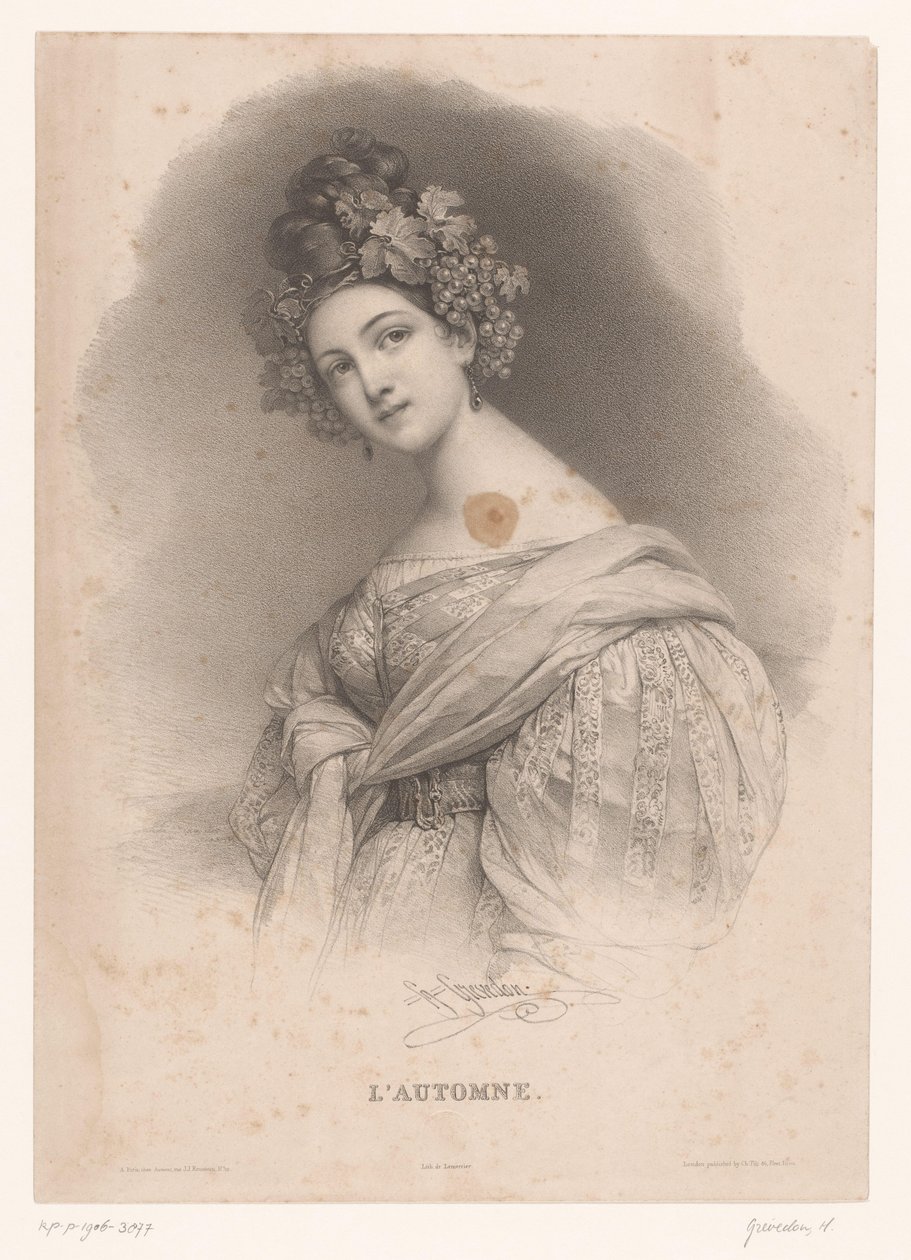 Femme avec parure d