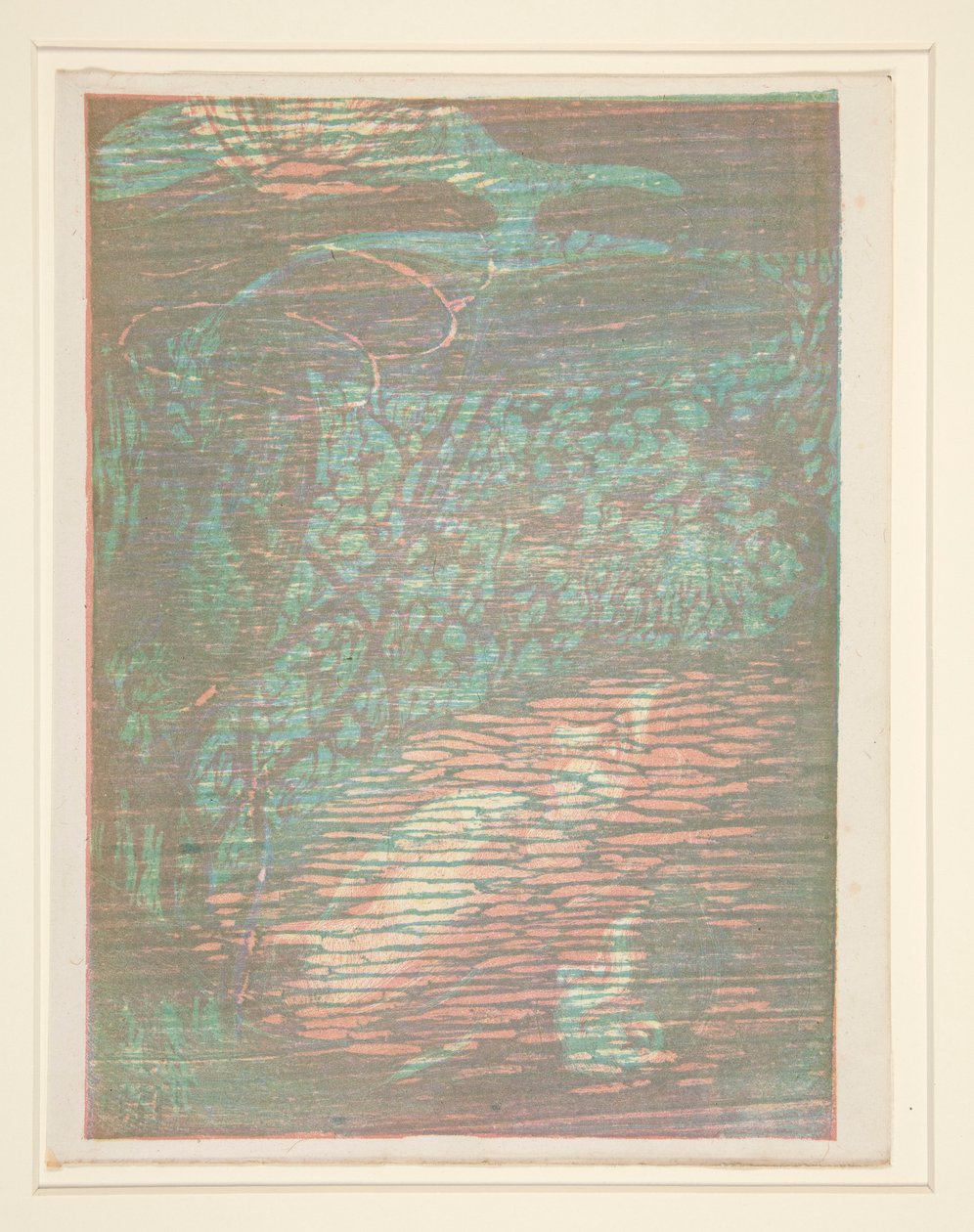 Nymphe effrayée - Henri Heran