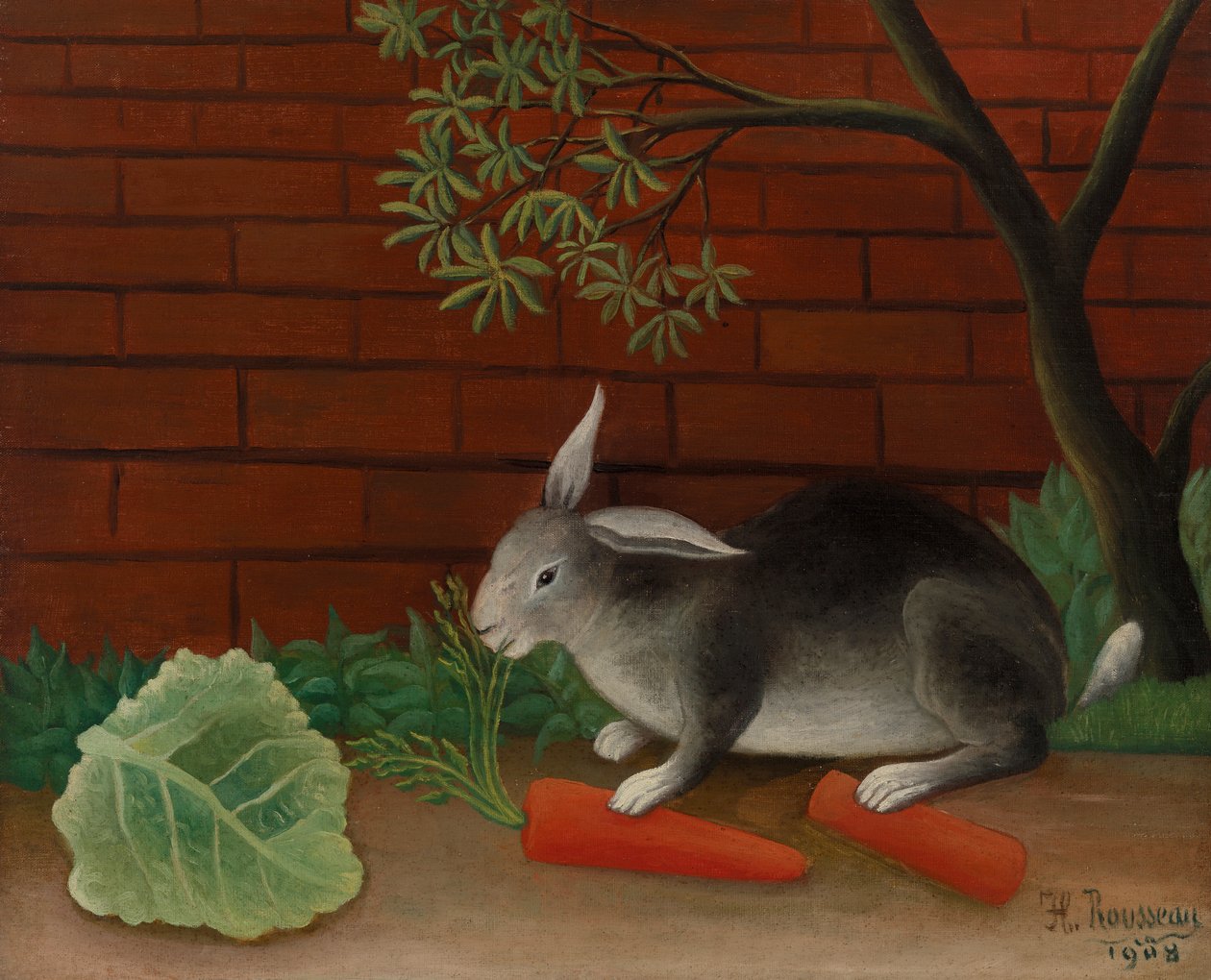 Lapin, 1908 - Henri J.F. 1844 1910 Rousseau