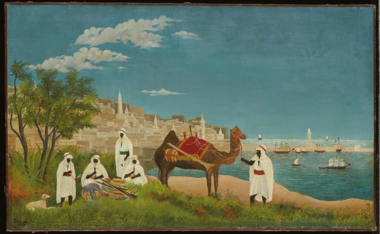 Paysage, Alger, 1880 - Henri J.F. Rousseau