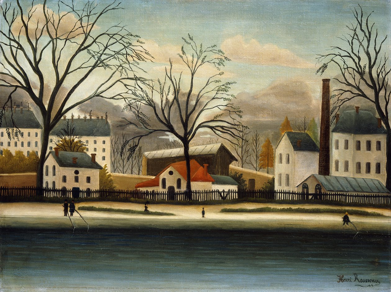 Banlieue, vers 1896 - Henri J.F. Rousseau
