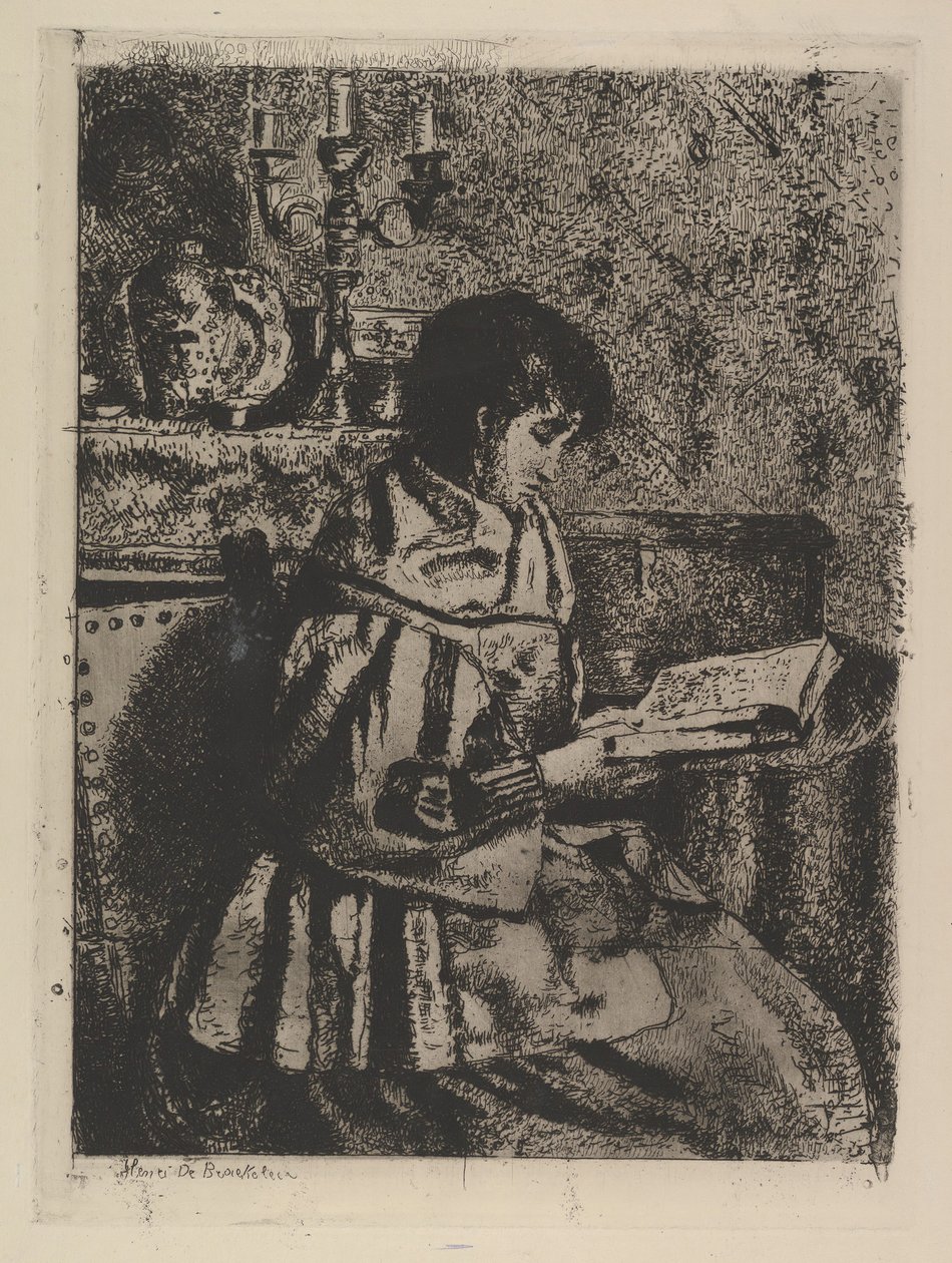 Le Lecteur - Henri Jean Augustin de Braekeleer