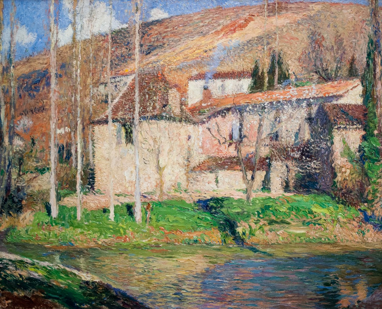 View of Labastide-du-Vert (Midi-Pyrénées) - Henri Jean Guillaume Martin