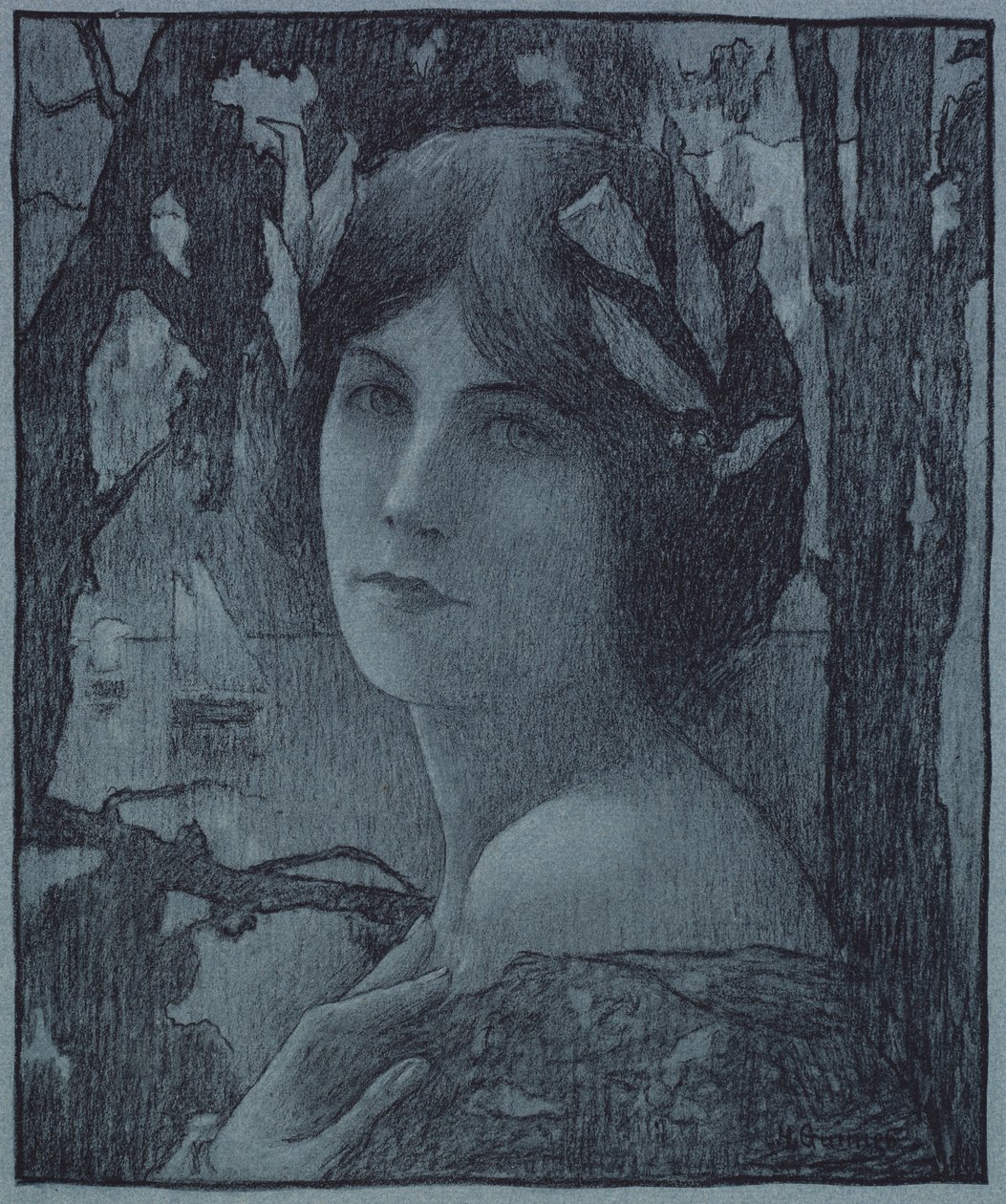 Nuit douce, 1899 - Henri Jules Guinier