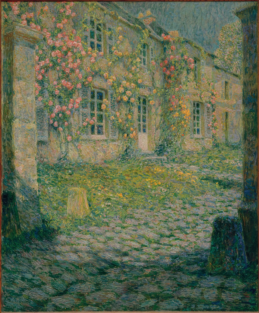 La maison aux roses, Versailles - Henri Le Sidaner