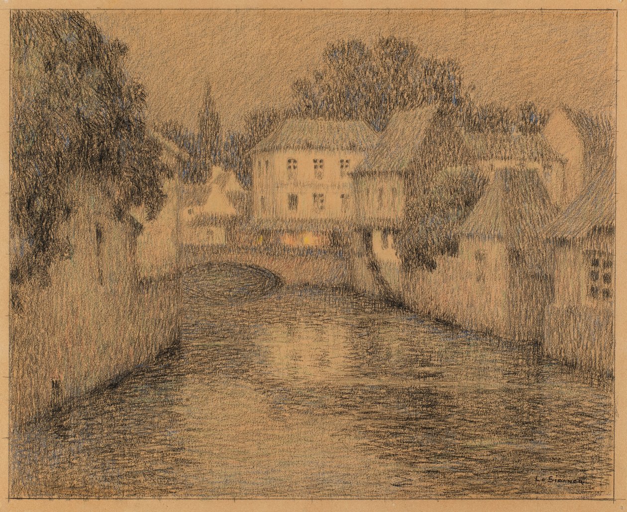 Paysage - Henri Le Sidaner