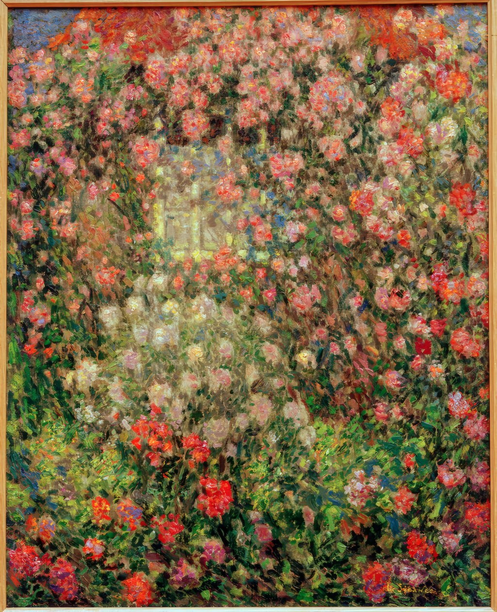Le pavillon aux roses, Gerberoy - Henri Le Sidaner