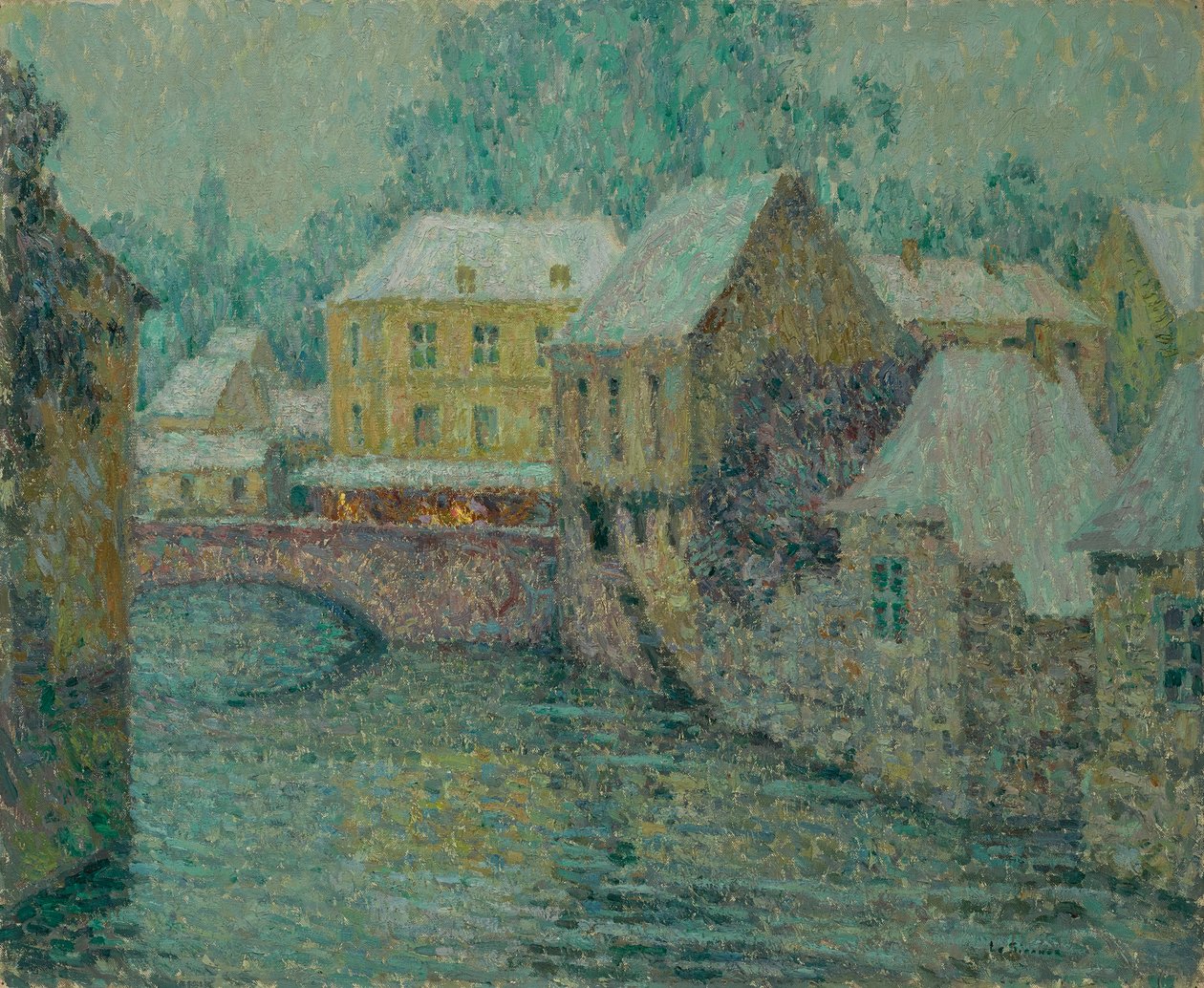 Neige, 1917 - Henri Le Sidaner
