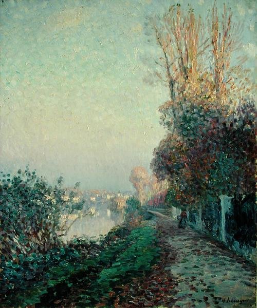 Le long de la rivière - Henri Lebasque
