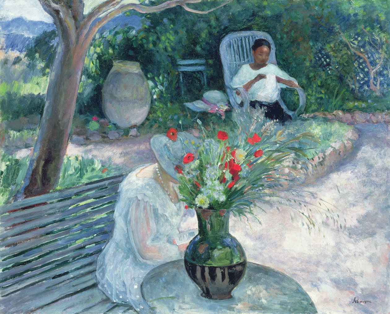 Le jardin de Pradet, vers 1923 - Henri Lebasque