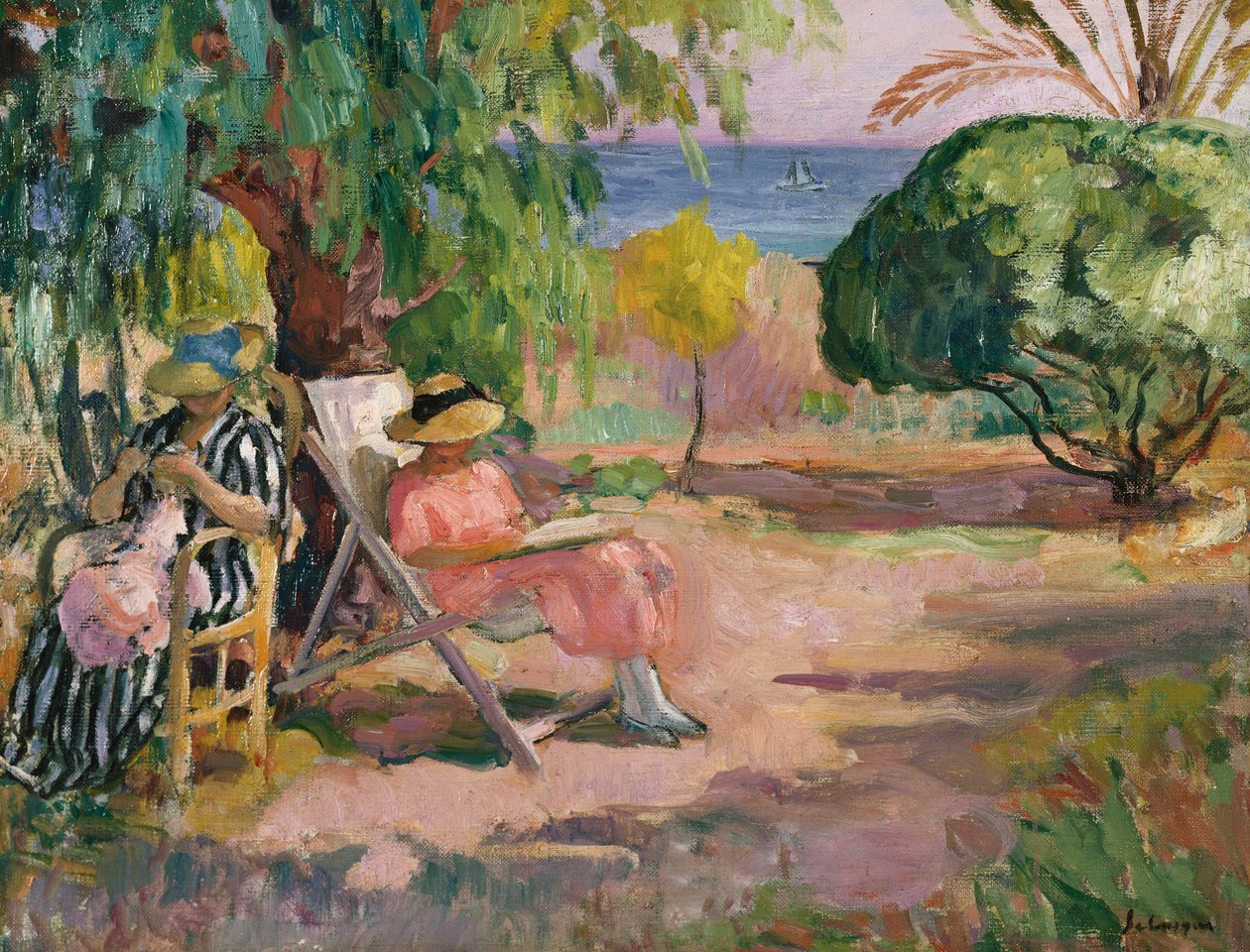 Femmes cousant - Henri Lebasque