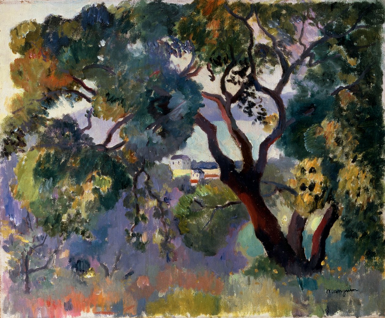 Paysage à Saint-Tropez, 1905 - Henri Manguin