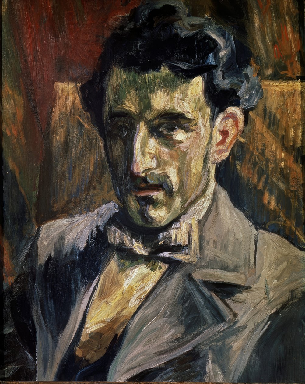 Portrait de Maurice Ravel - Henri Manguin