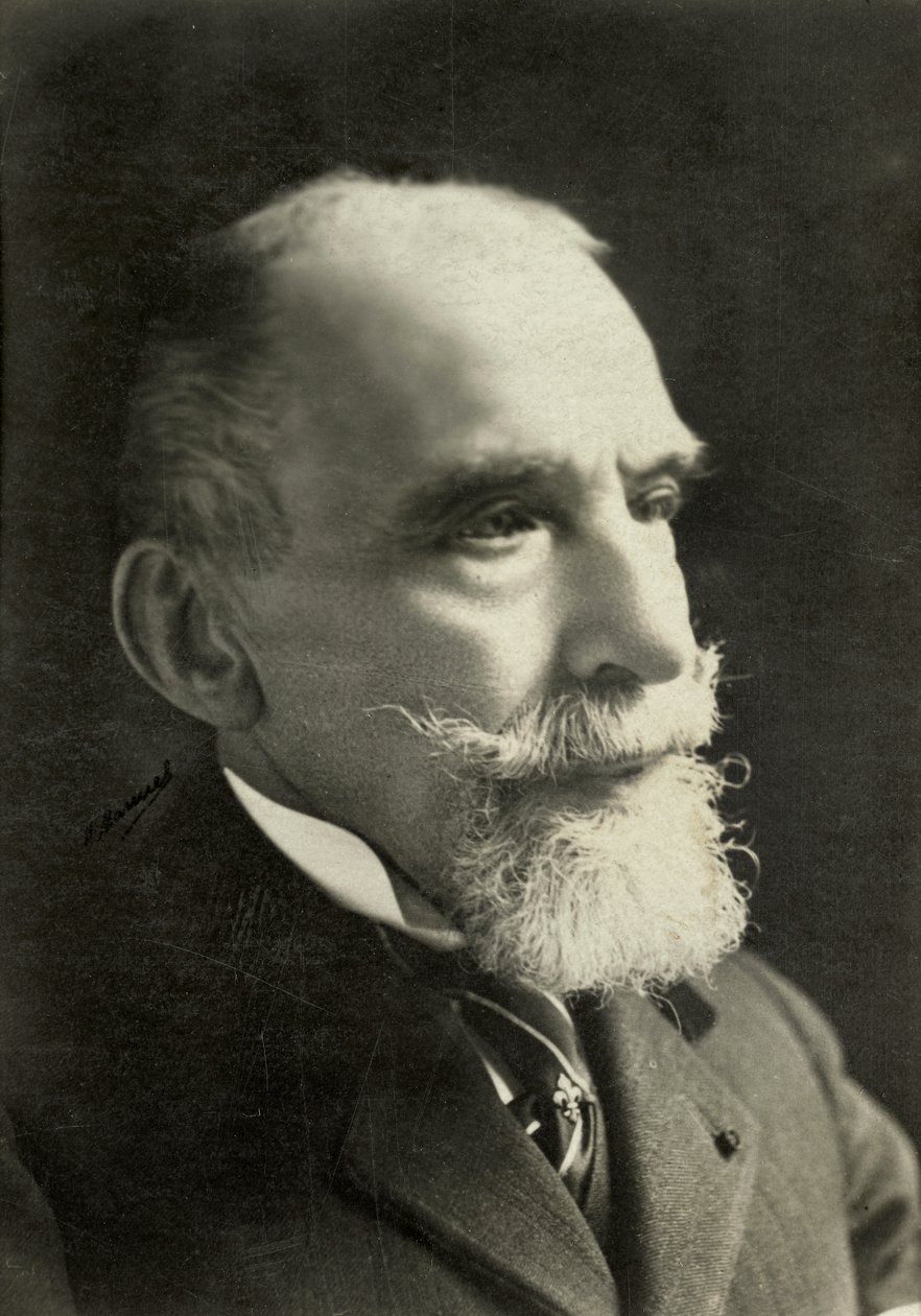 Portrait of Ernest Daudet (photo) - Henri Manuel