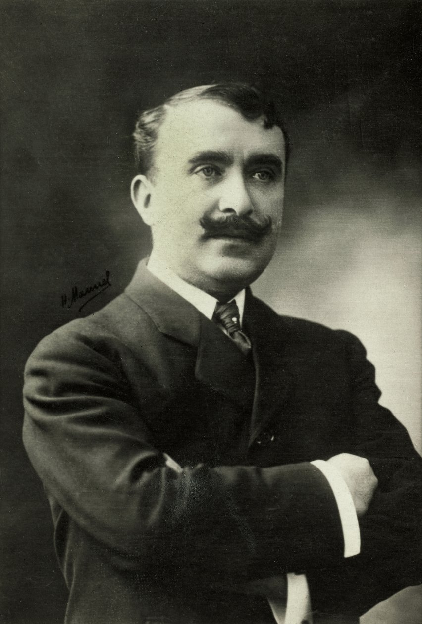 Portrait of Miguel Zamacois (photo) - Henri Manuel