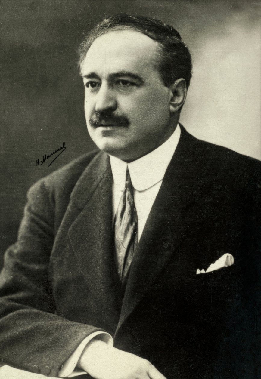 Portrait of Vicente Blasco Ibanez (photo) - Henri Manuel