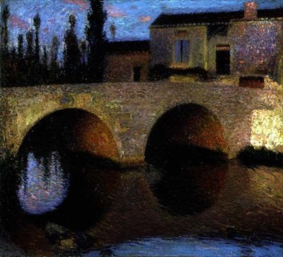 Le vieux pont - Henri Martin