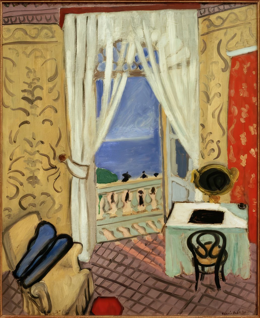 (Intérieur avec étui à violon - Henri Matisse