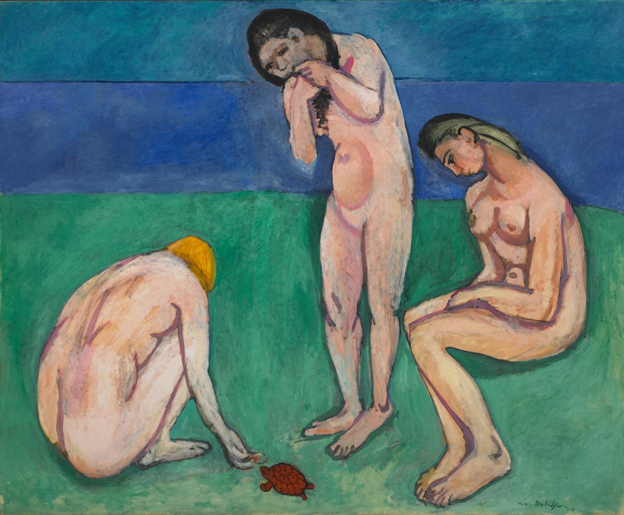 Baigneurs avec une tortue - Henri Matisse