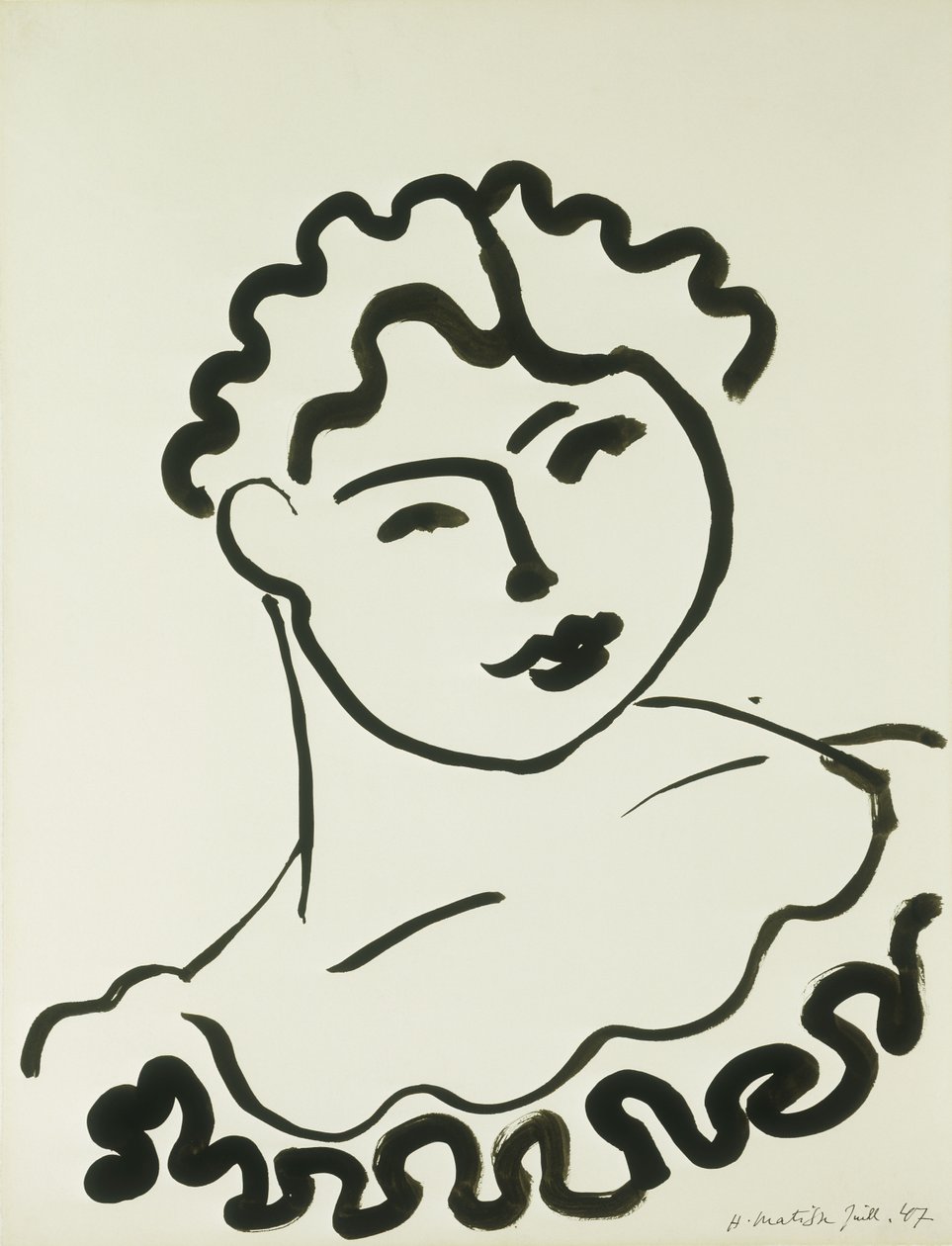 Buste de femme (Tati) - Henri Matisse