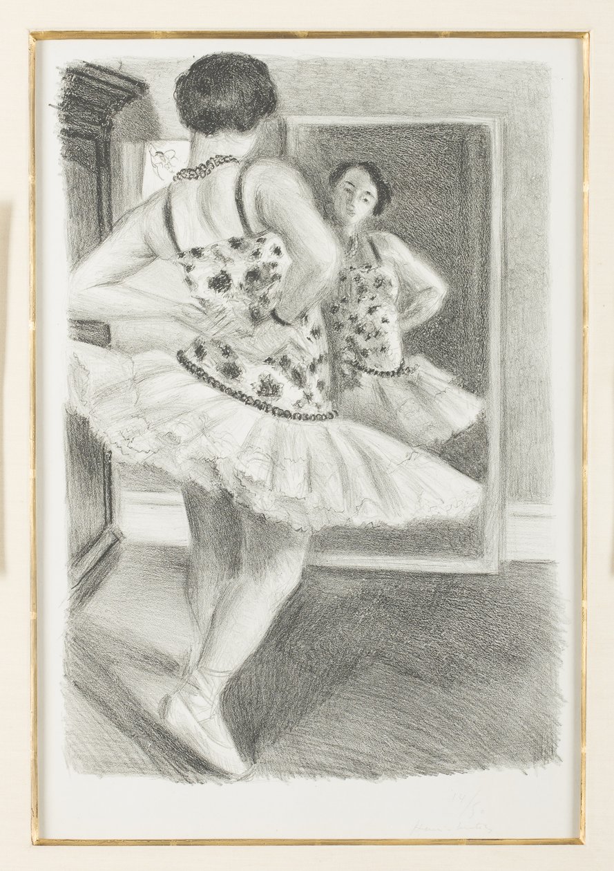 Danseuse reflétée dans le miroir - Henri Matisse