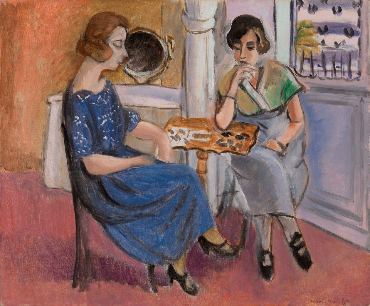 Domino Players (Les Joueuses de dominos) - Henri Matisse