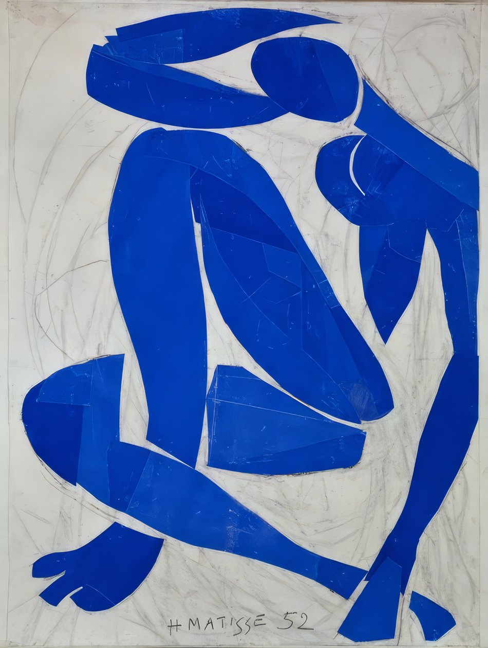 Henri Matisse / Nu bleu IV - Henri Matisse