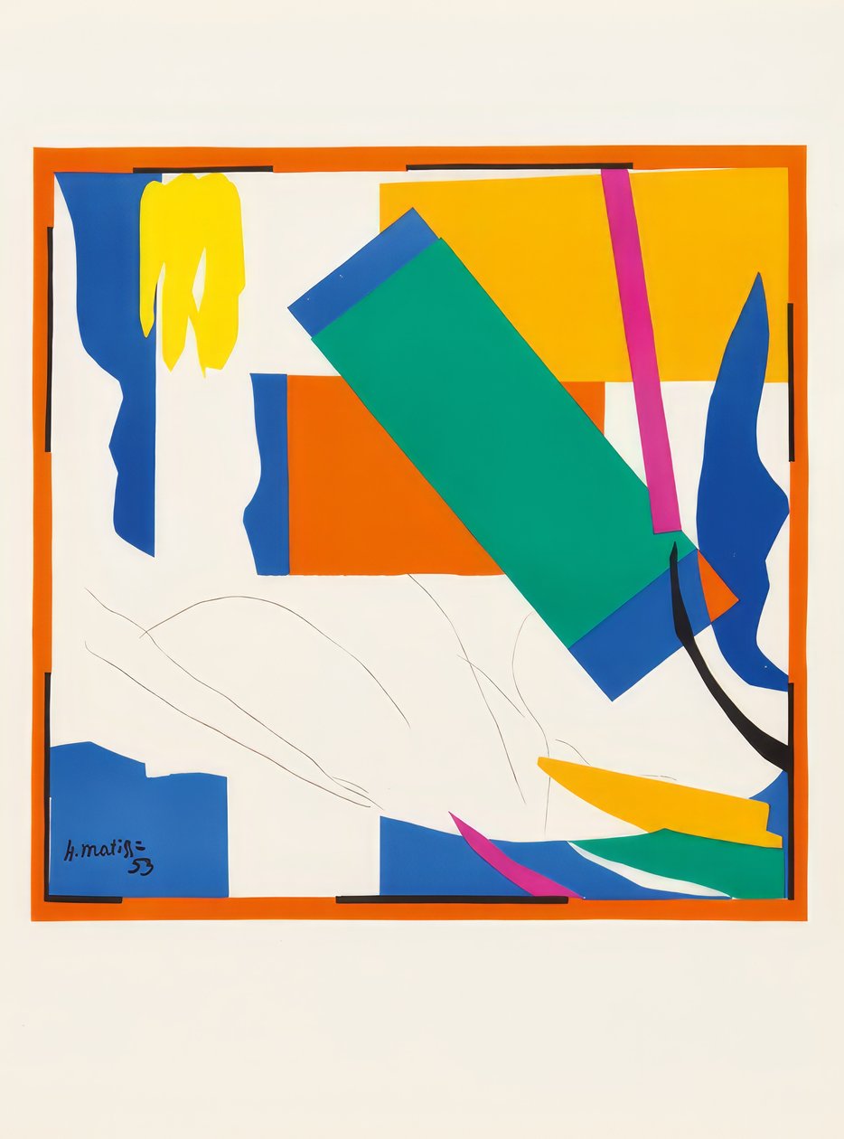 Lot de huit lithographies en couleur - Henri Matisse