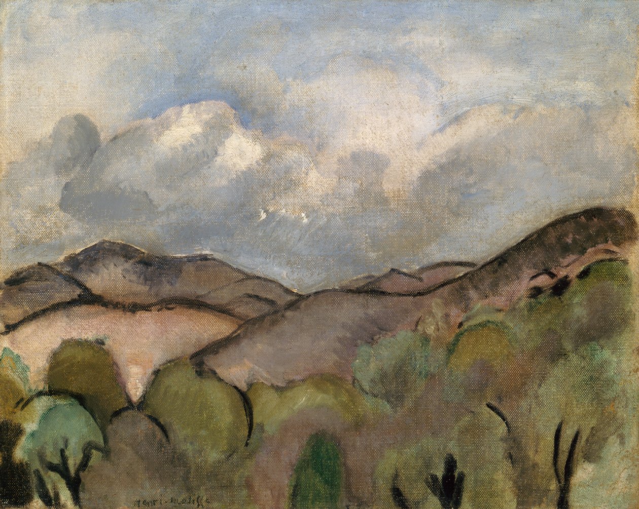 Le Mont Chauve a Nice - Henri Matisse