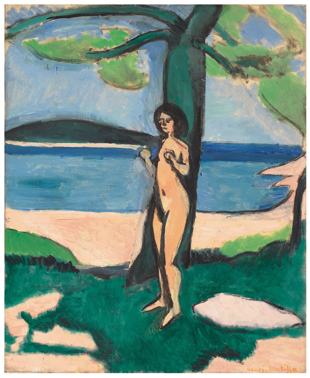 Nu au bord de la mer - Henri Matisse