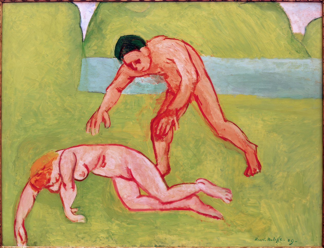Nymphe et satyre - Henri Matisse